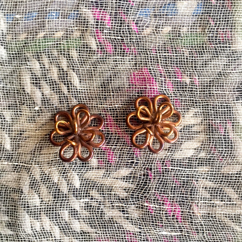 Monica Castiglioni clip-on earrings